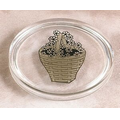 Lucite Coaster Embedment (3 7/8"x3/4")